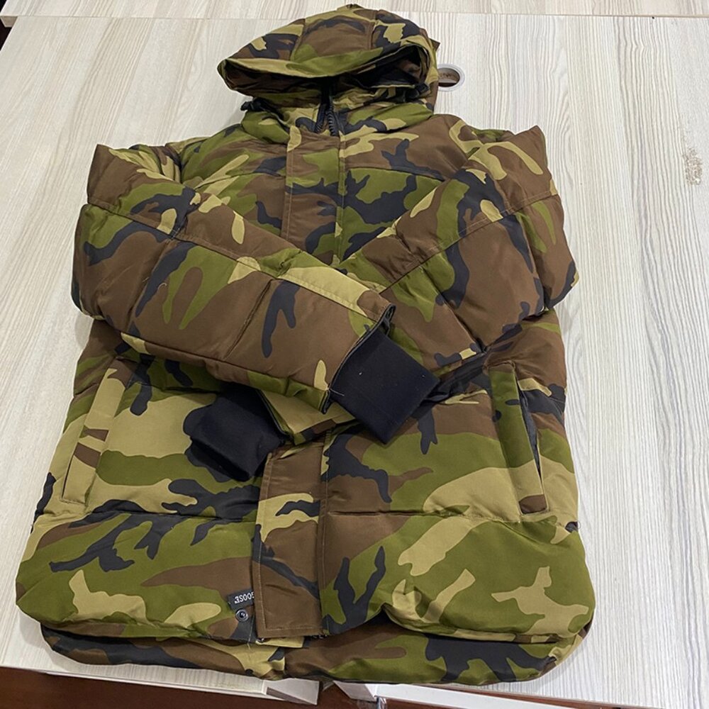 Canada Goose Printed Hooded Down Jacket
